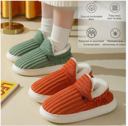 Pantoufle en peluche