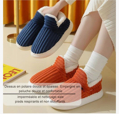 Pantoufle en peluche